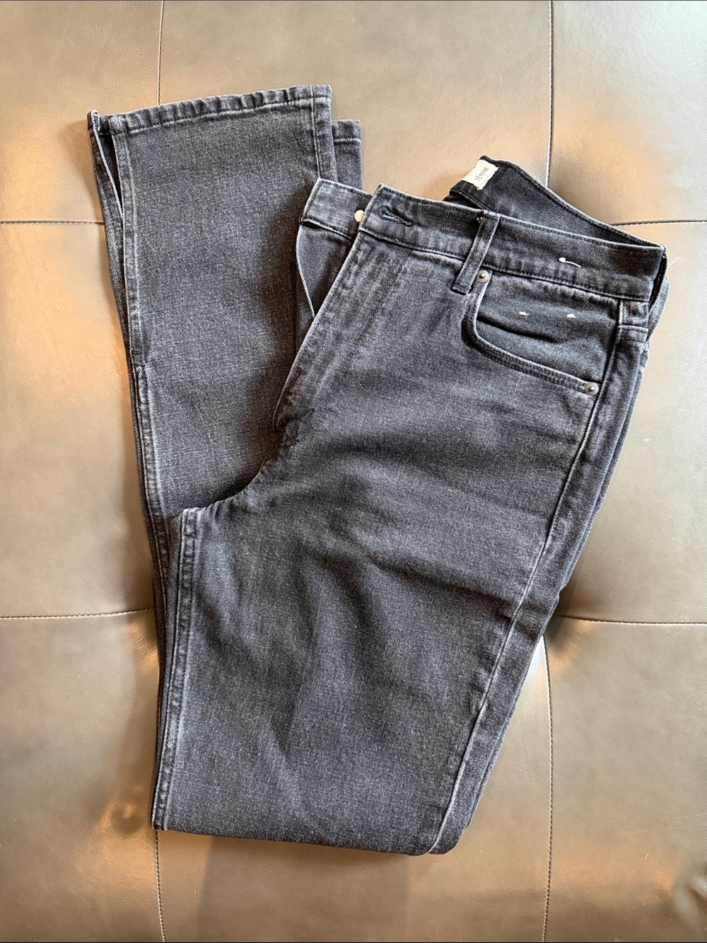 Abercrombie & Fit Women’s The Skinny High Rise Jeans with Split Hems